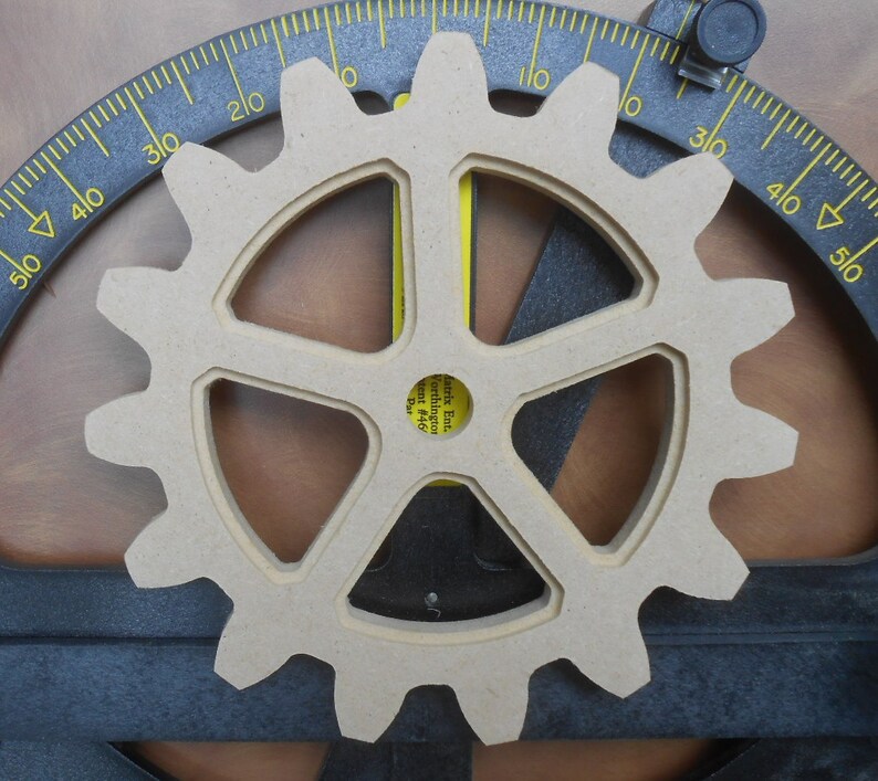 Large Wooden Gear Cog Sprocket 8 inch Steampunk Industrial Etsy