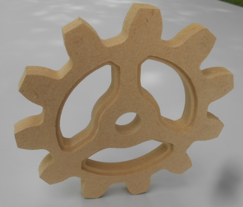 Large Wooden Gear Cog Sprocket 6 Inch Steampunk Industrial Etsy