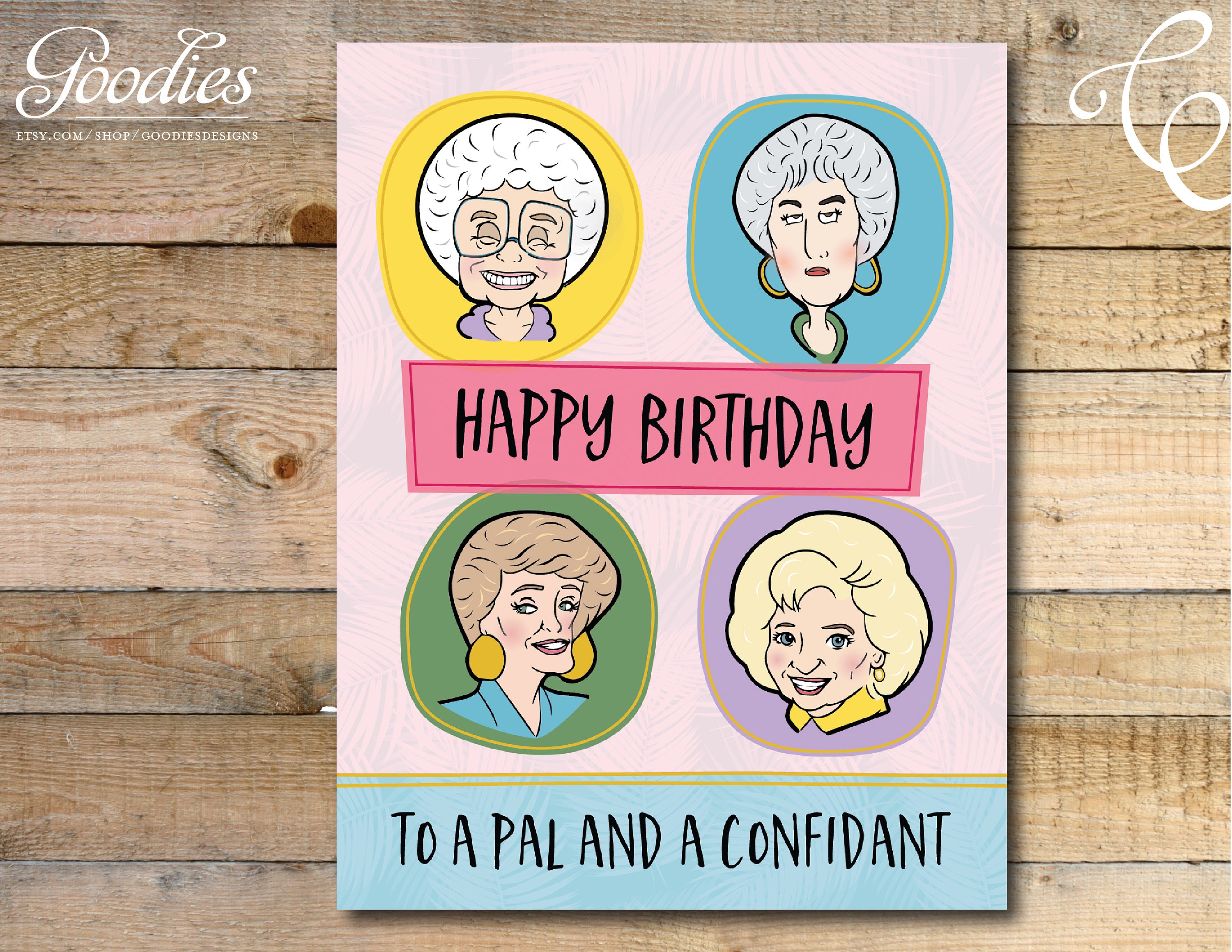 The Golden Girls birthday card The Golden Girls The Golden Girls birthday card The Golden Girls