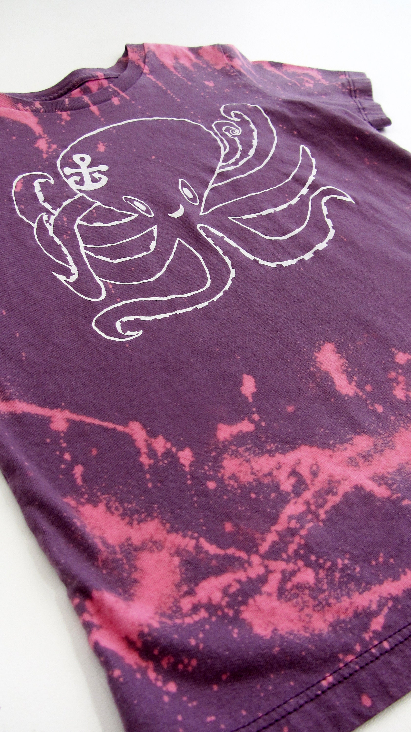 Olivia the Octopus Universe Series: Hand Printed 100% Organic - Etsy