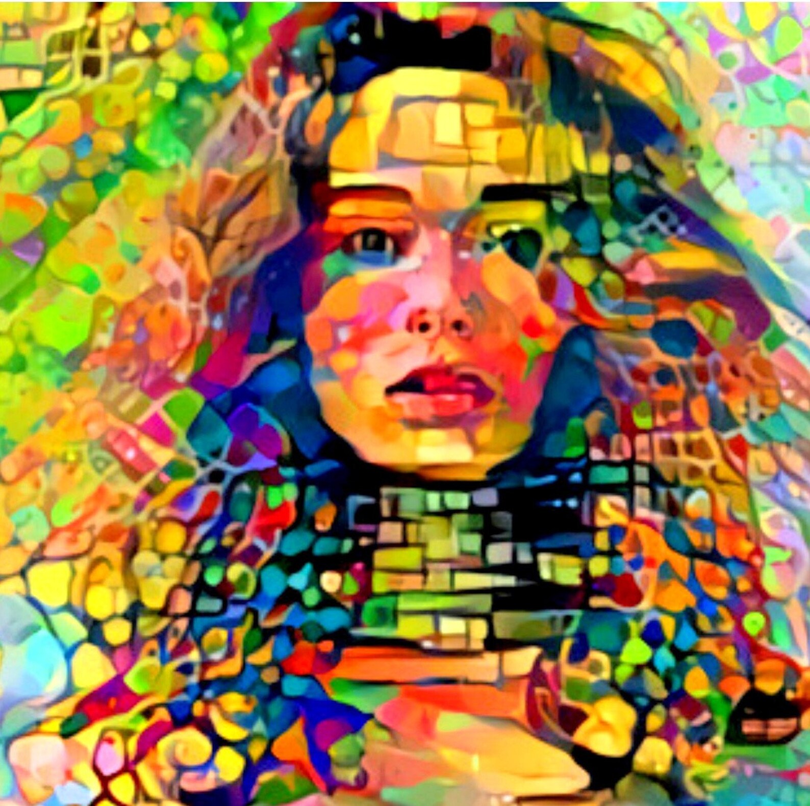 Large Huge Painting On Canvas By Best Selling Artist Nik