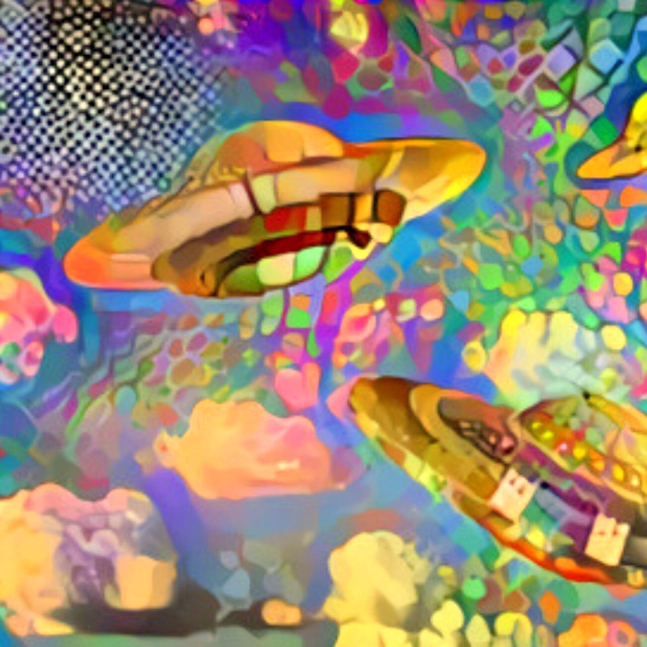 Large Huge Painting On Canvas By Best Selling Artist Nik