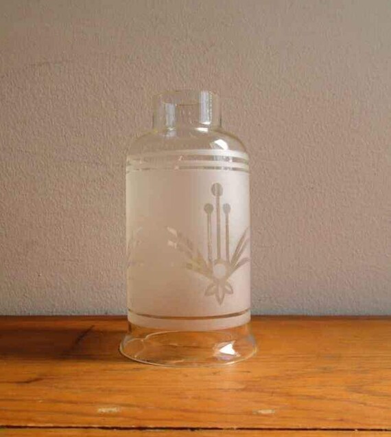 1930s Art Deco Glass Lampshade