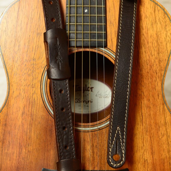 Parlor guitar strap deals