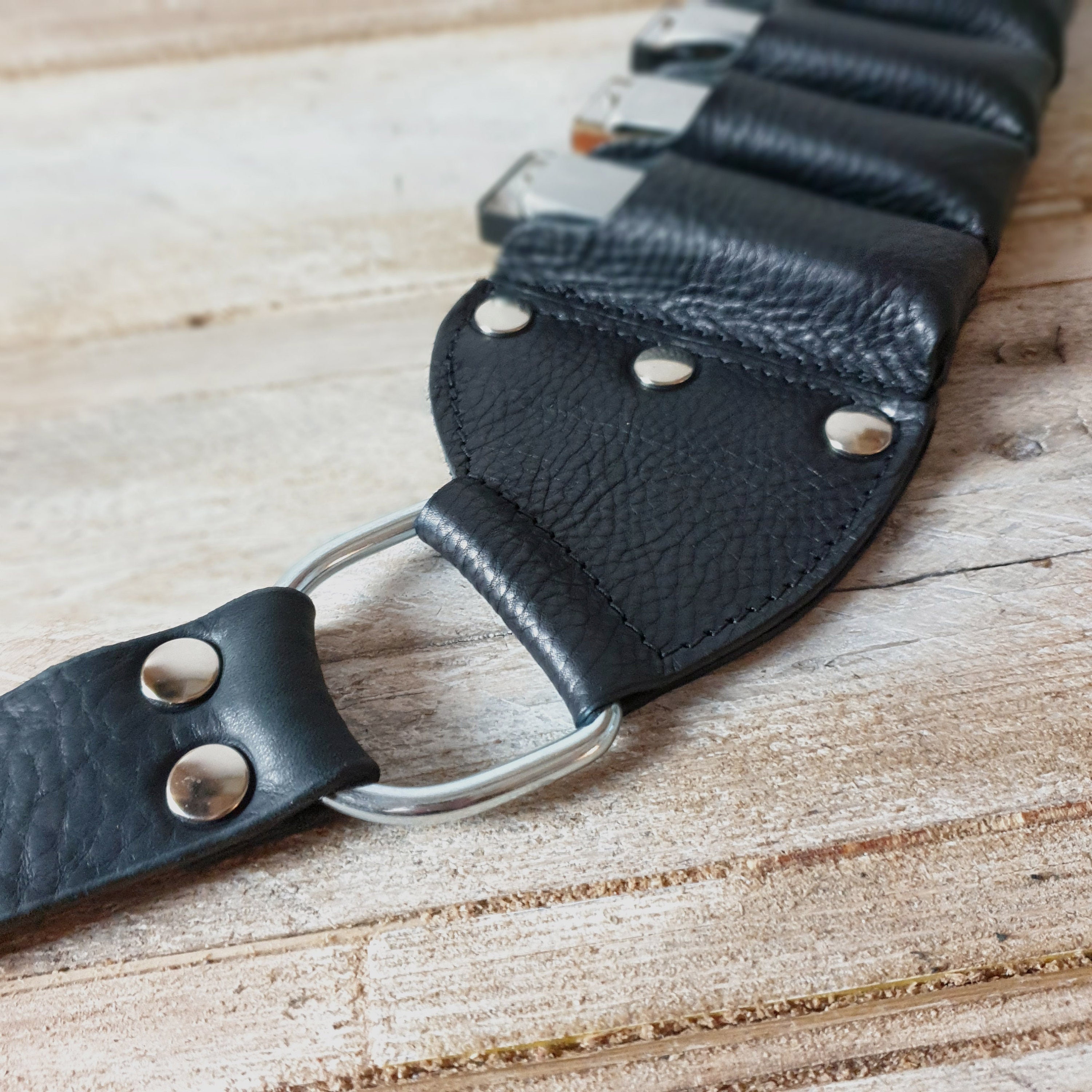 Leather Harmonica Bandolier Harmonica Shoulder Belt Blues Etsy UK