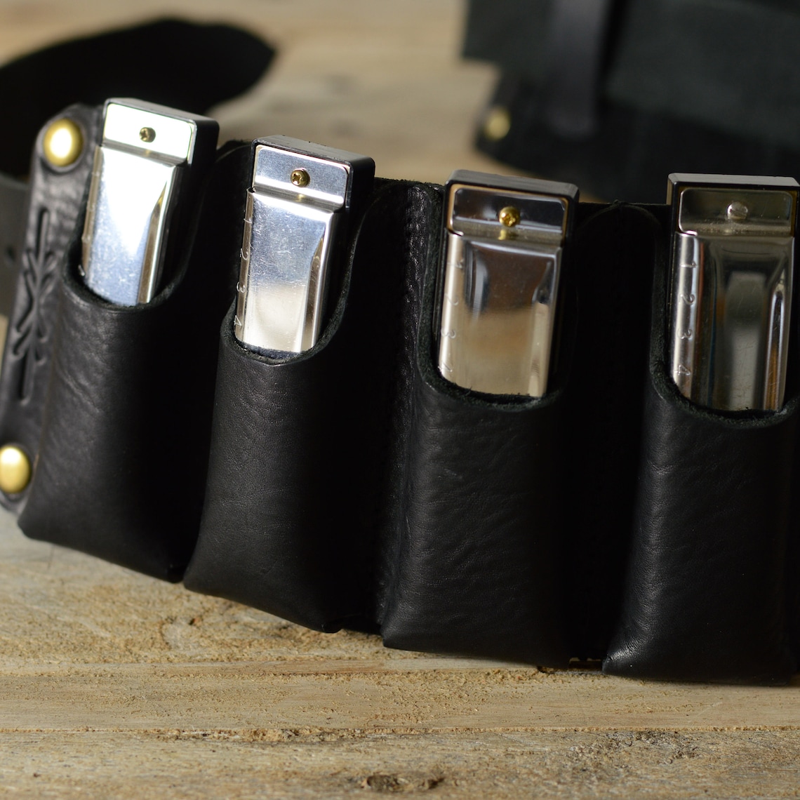 Leather Harmonica Holster Harmonica Belt Pouch Blues Harp Etsy UK