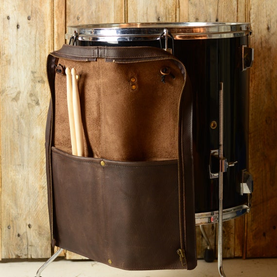 leather drum stick bag