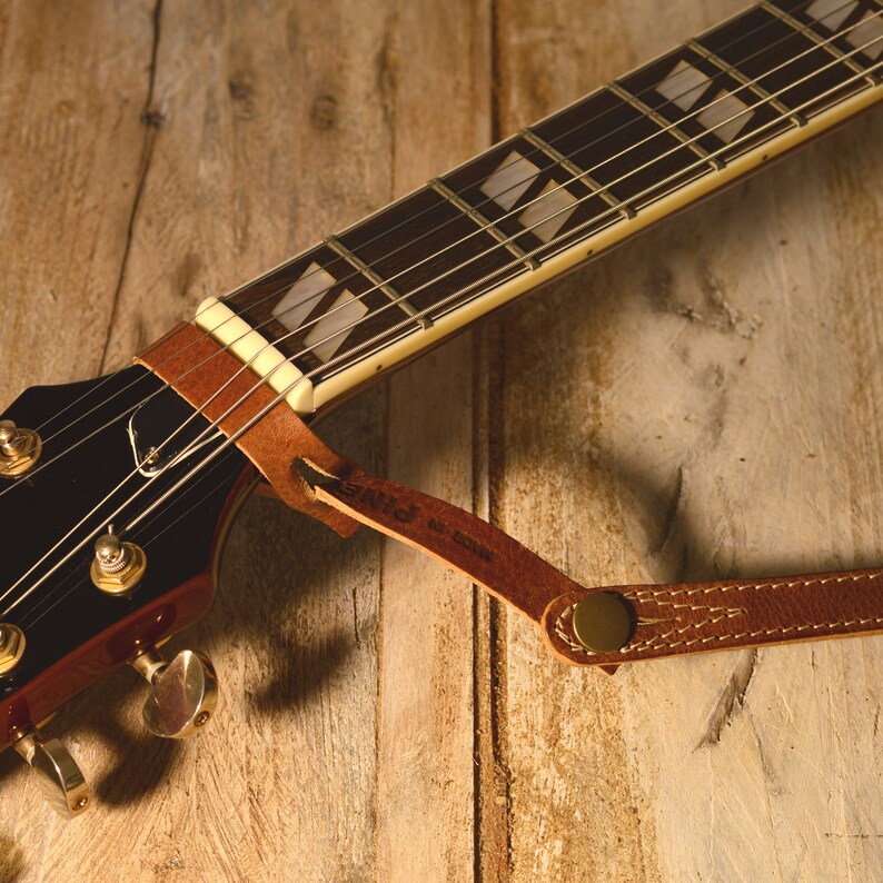 2x Guitar Strap Headstock Loop high quality leather quick Etsy