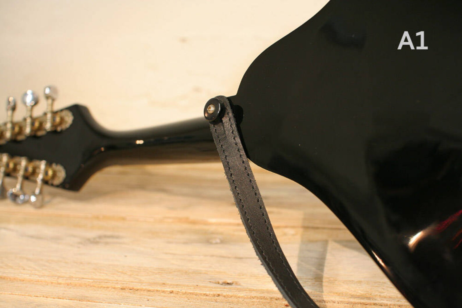 Custom Made Leather Mandolin Strap made for any type F style Etsy