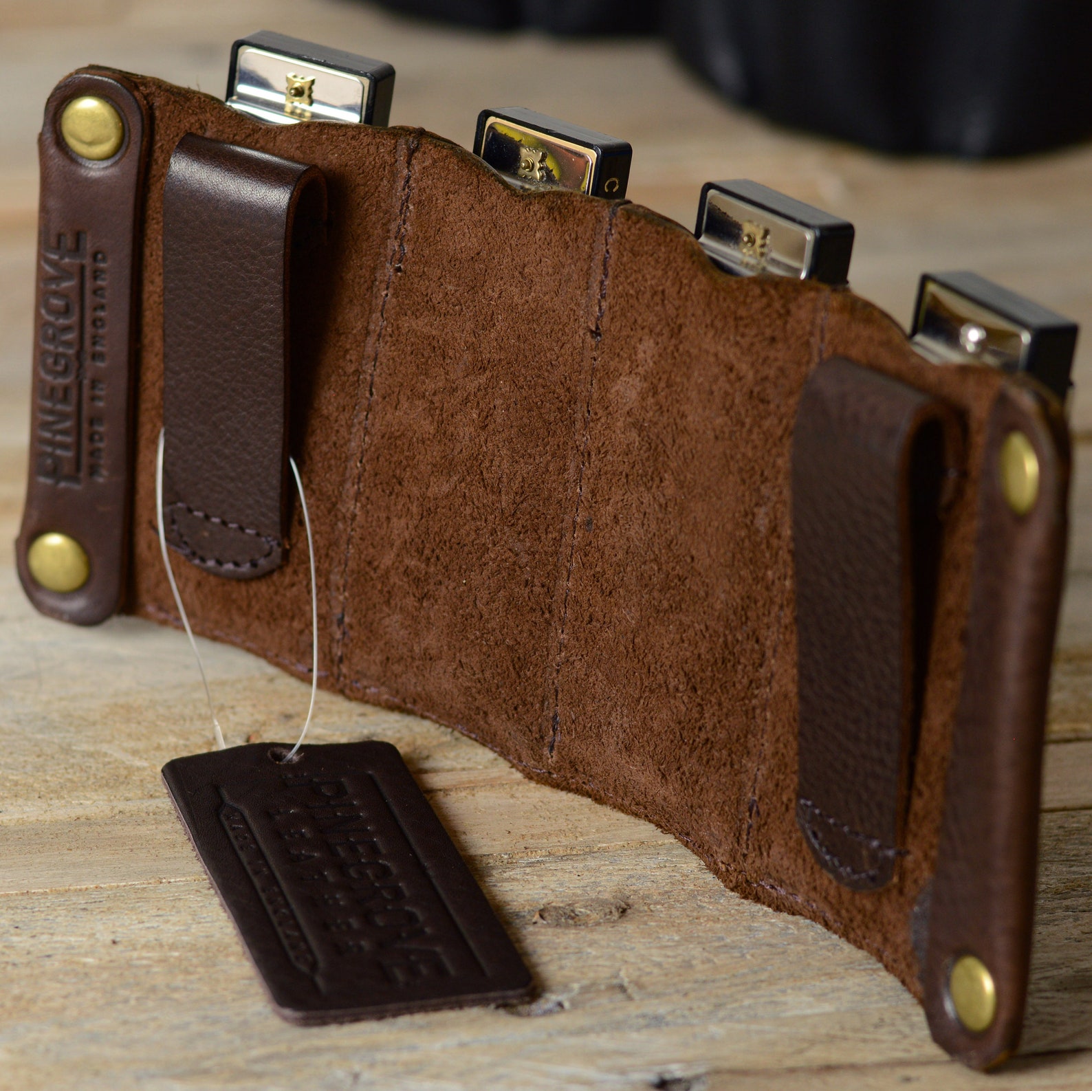 Leather Harmonica Holster Harmonica Belt Pouch Blues Harp Etsy UK