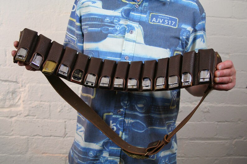 Leather harmonica bandolier harmonica shoulder belt blues Etsy