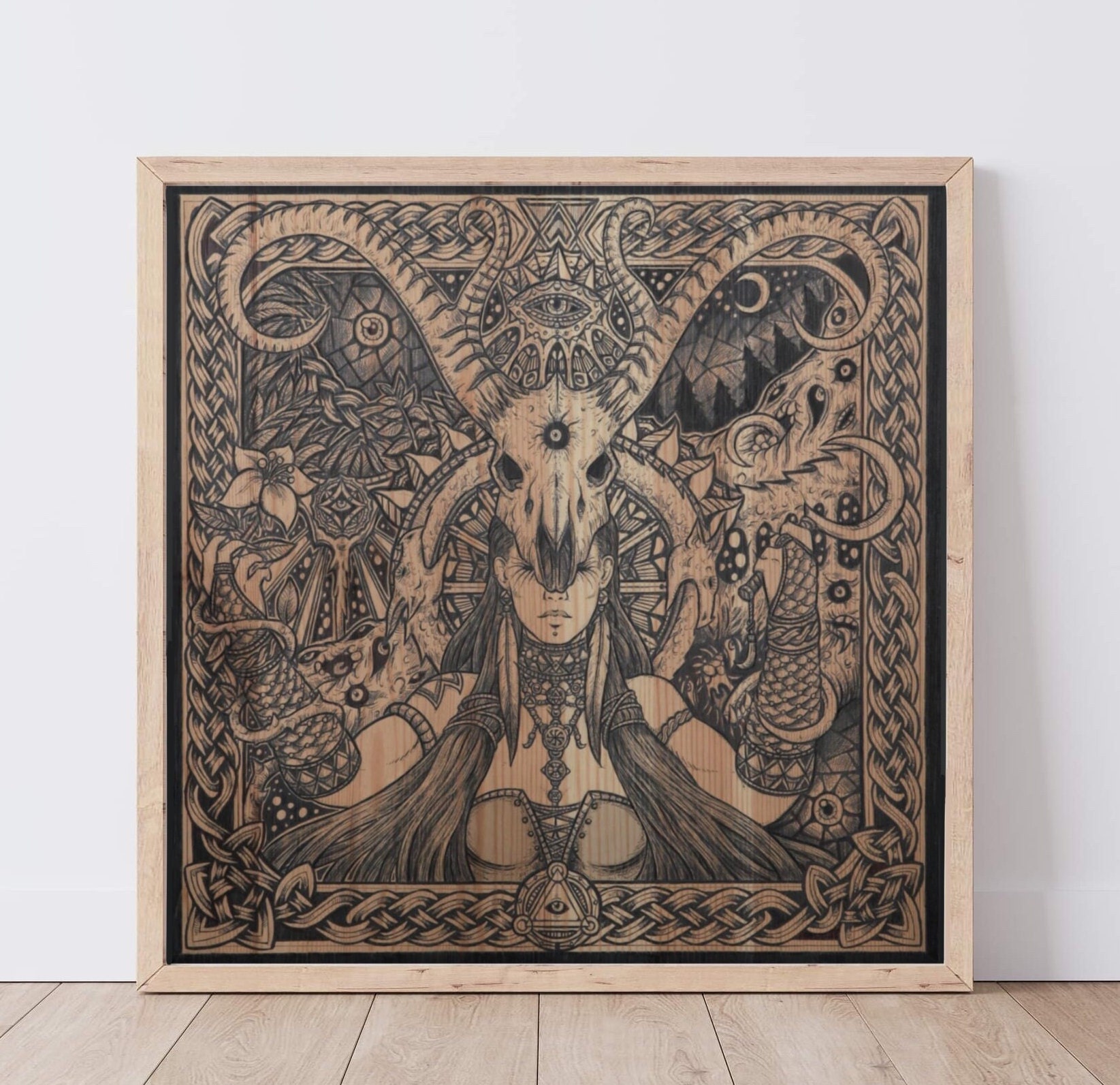 Viking Digital Print Art Norse Fantasy as Above so Below Art Printable  Viking Wall Art INSTANT DOWNLOAD - Etsy, image size:1645x1593