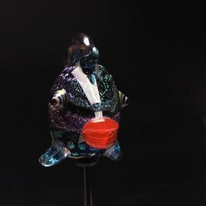 Glass fish , glass fish sculpture, glass fish, lampwork fish, flamework fish,Wayne Robbins glass fish, beautiful fish, 7 image 3