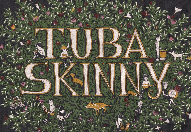 Tuba Skinny Band Tshirt Screen Print Etsy