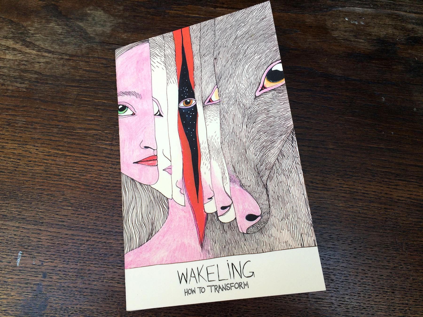 Magic Creature Art Zine, Art Book, Gift for girl