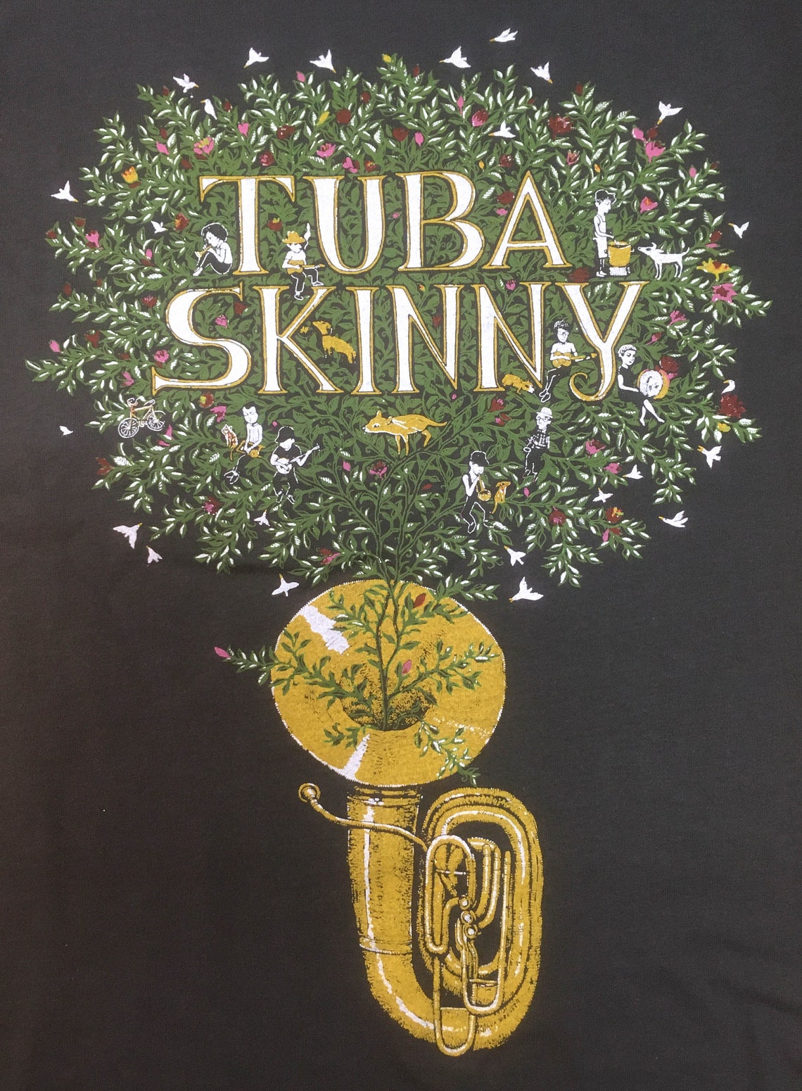 Tuba Skinny Band Tshirt Screen Print Etsy