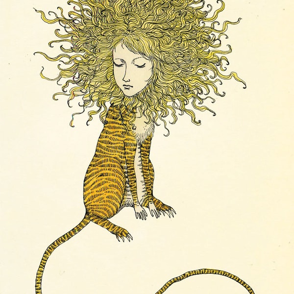 Fairytale Creature Art Print