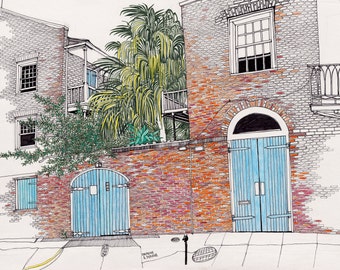 Art Print French Quarter