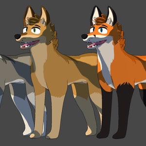 Quadruped Canine VRChat Avatar