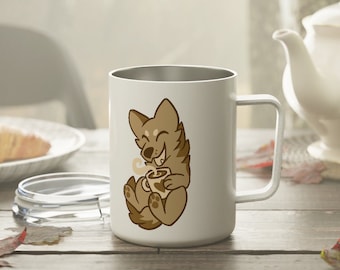 Coffee Coyotes Insulated Coffee Mug, 10oz