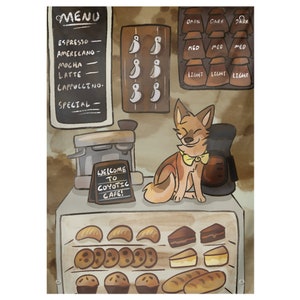 Coyotic Cafe Tapestry