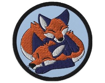 FoxFox Embroidered Patch