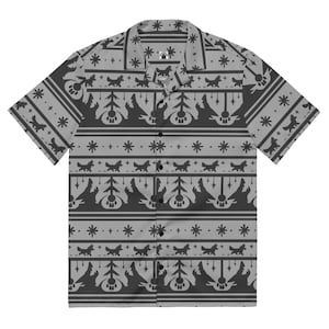 Ugly Coyote Sweater Button Shirt