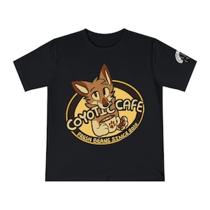 Coyotic Cafe Organic T-Shirt, 5XL