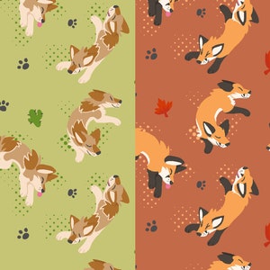 Yoteyote And Foxfox Double Sided Minky Blanket