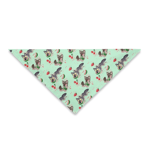 Watermelon Wolves Bandana