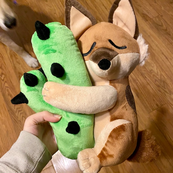 Coyote Cactus Eco Friendly Plush