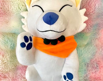 Peluche écologique pour chiot moine