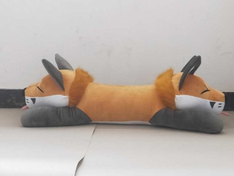 Giant Foxfox Plush Body Pillow Etsy