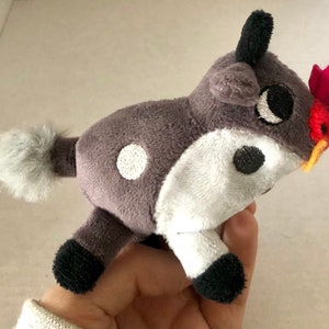 Dharma Plush Keychain - Yin Yang Bull