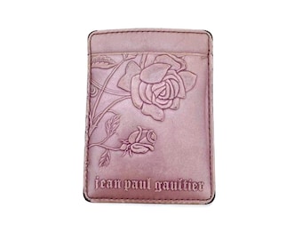 Jean Paul GAULTIER Vintage Silver Hardware Logo Card Case - Etsy