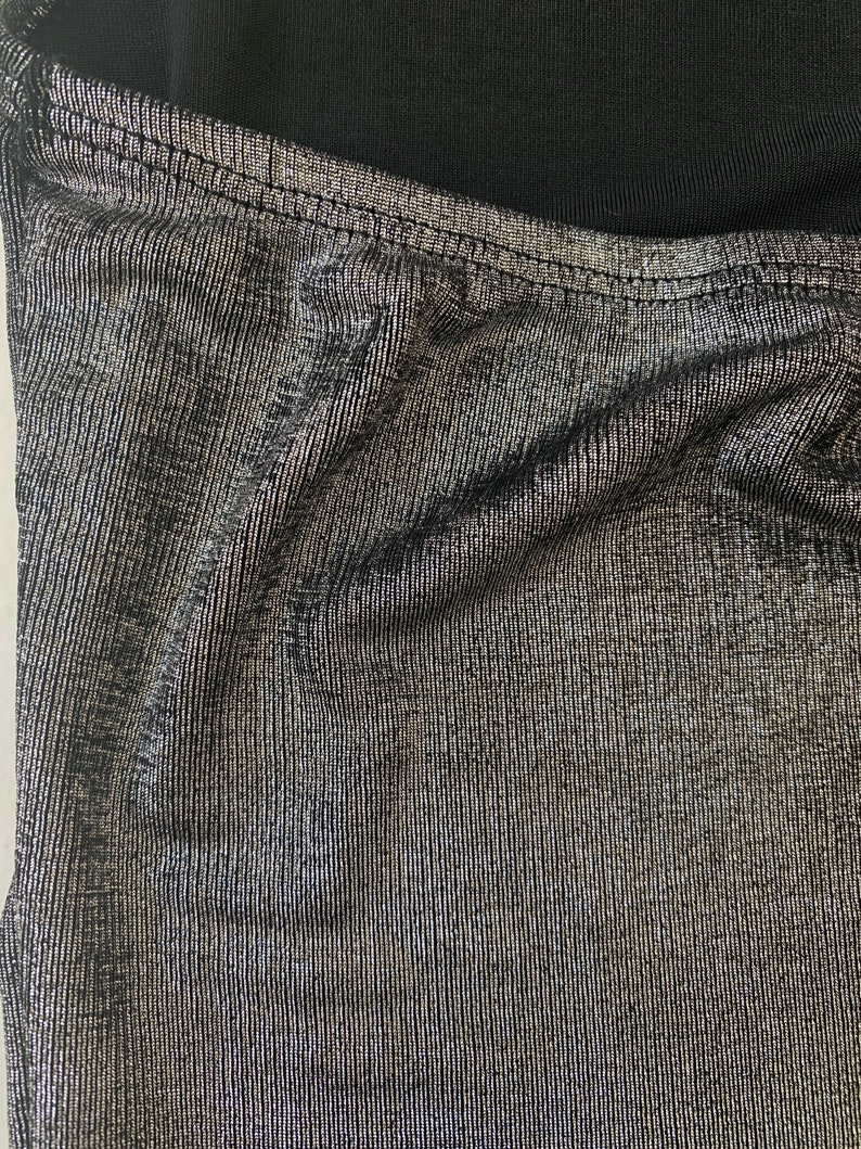 Glitter haltered top y2k M