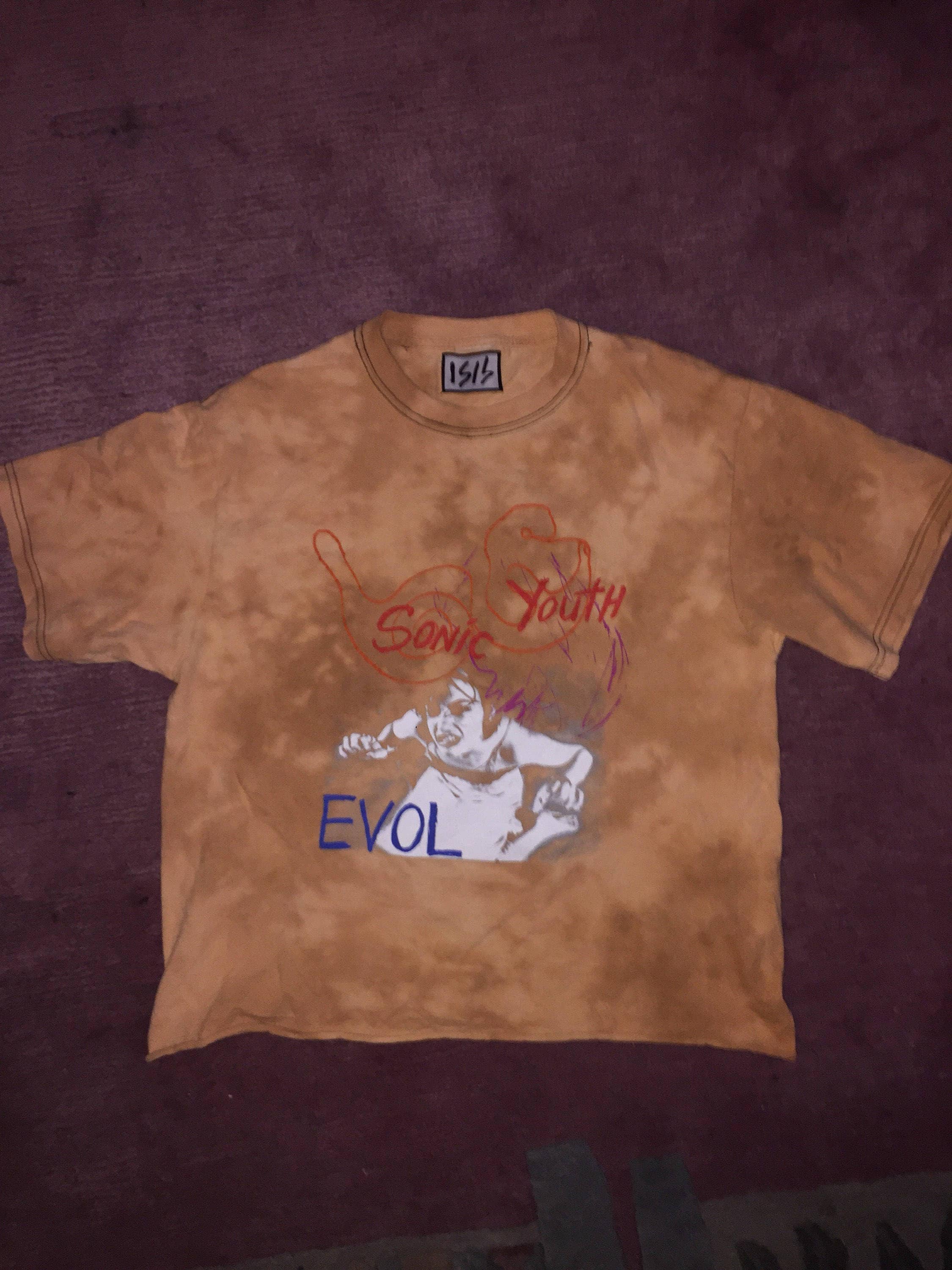 SONIC YOUTH Evol T Shirt One off 