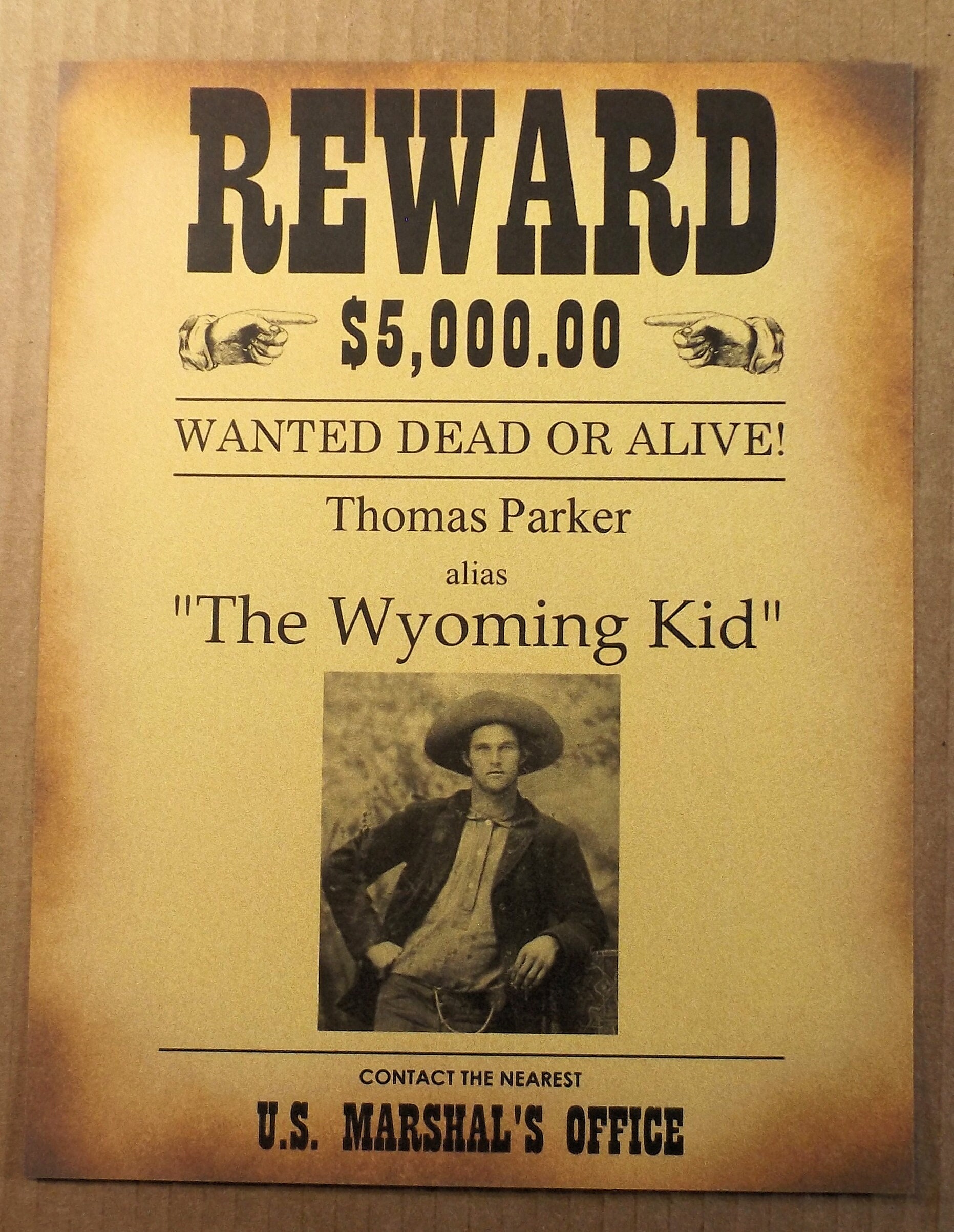 Old Western Wanted Posters