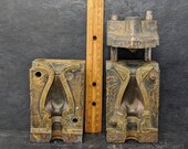 Brass Mold from C. Co. S. Pewter Company for Making Salt and Pepper Shakers