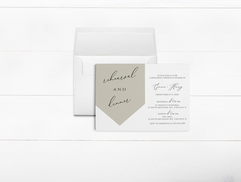 Minimal Wedding Modern Wedding Invitation Bundle Geo Geometrical Wedding Invitation Template Bundle Industrial Wedding Bundle Template
