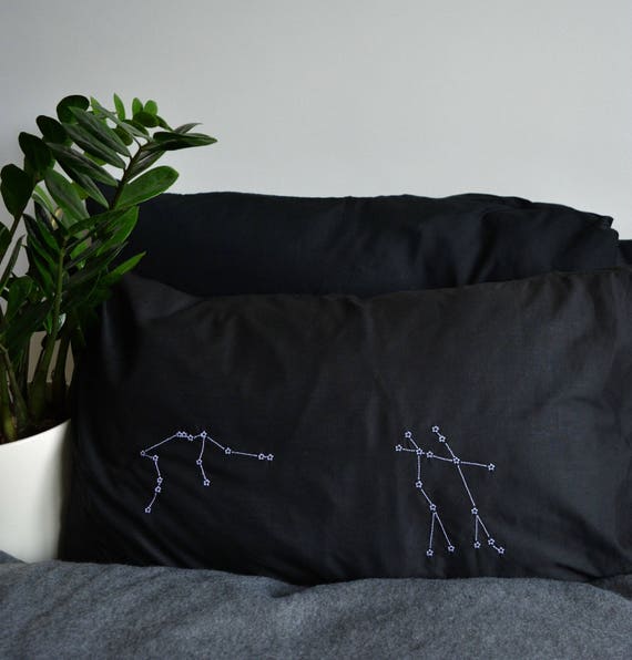 Star constellations pillow case Zodiac Star constellations pillow case Zodiac