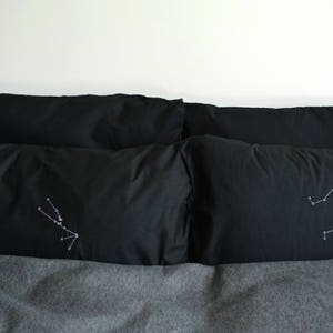 Personalised star sign pillowcases image 2