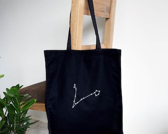 Star constellation tote bag - Constellation map - Map constellation - Star map - Gift for her - Star sign - Astrology gifts - Zodiac gift