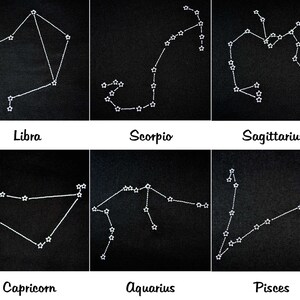 Personalised star sign pillowcases image 4