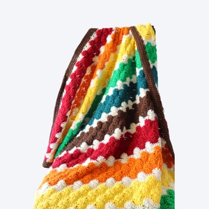 CROCHET PATTERN: Crispin Baby Blanket crochet baby blanket, pattern, digital download, handmade, fall blanket pattern, baby gift, rainbow image 6