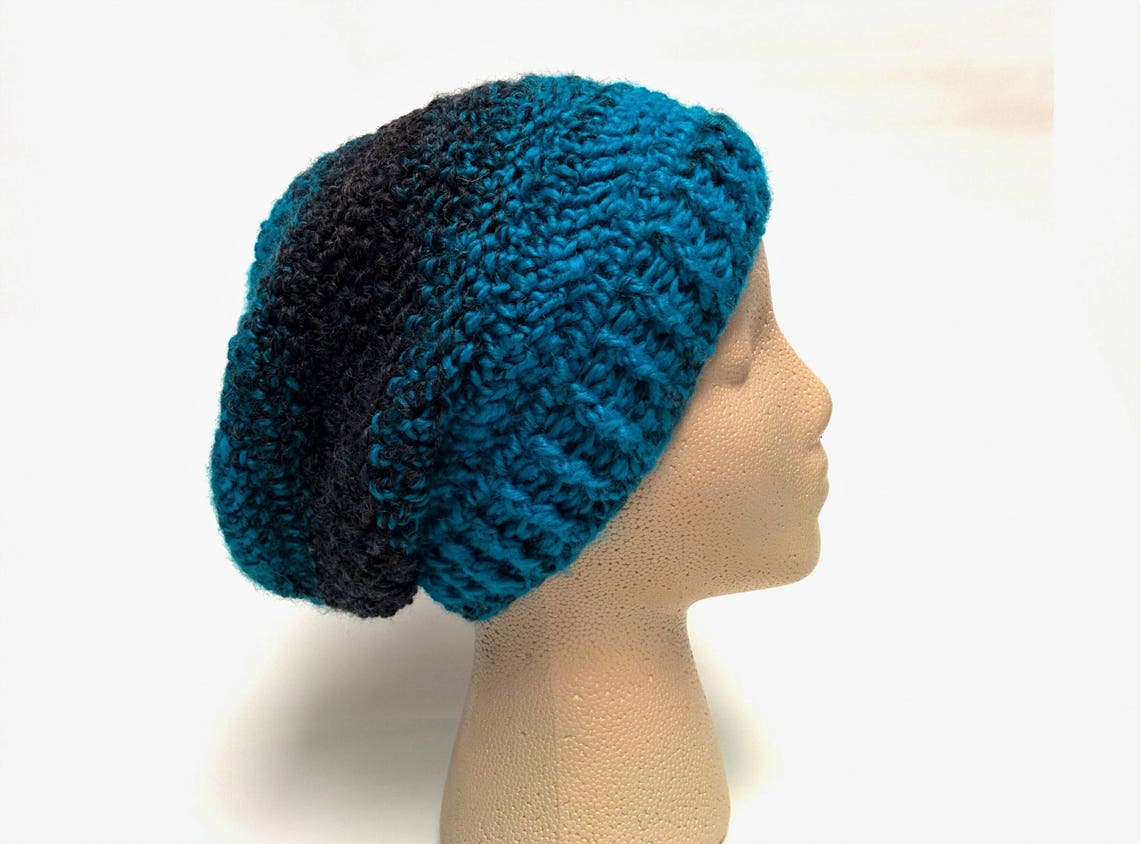 CROCHET PATTERN Herringbone Beanie Handmade Crochet Hat Etsy