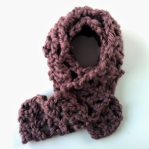CROCHET PATTERN: Bulky Mesh Scarf | crochet scarf pattern | easy crochet scarf patterns | winter | crochet scarves | scarf crochet patterns