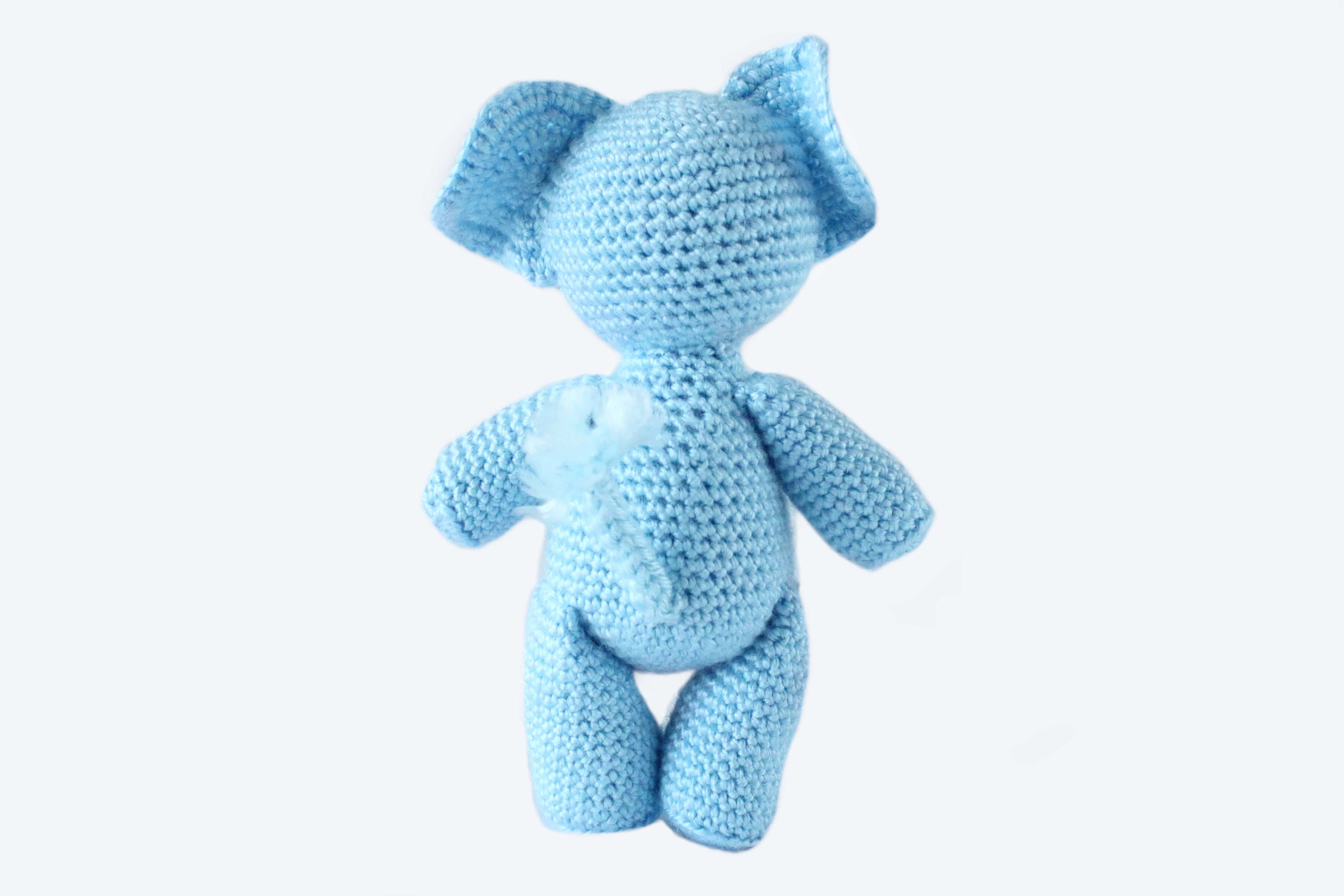 CROCHET PATTERN Evelyn the Elephant Crochet Elephant Etsy