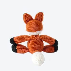 CROCHET PATTERN: Finn the Fox crochet fox, stuffed animal, amigurumi pattern, crochet toys, handmade, amigurumi, fox cub, digital download zdjęcie 4