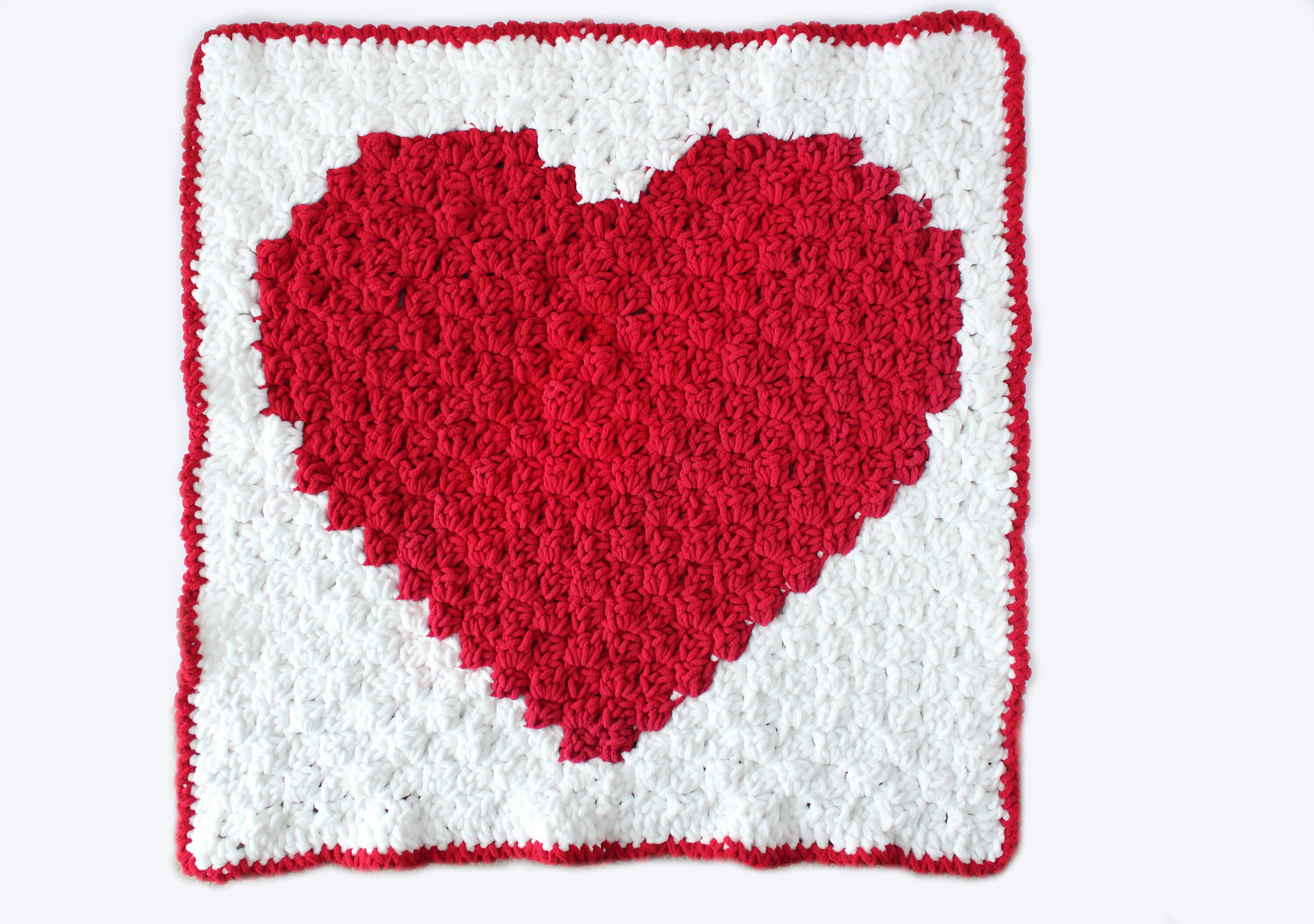 C2c heart baby blanket hotsell